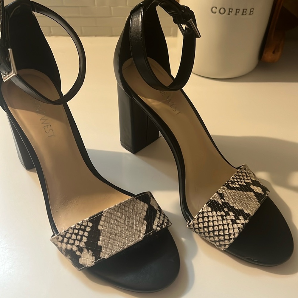 Open toe heels